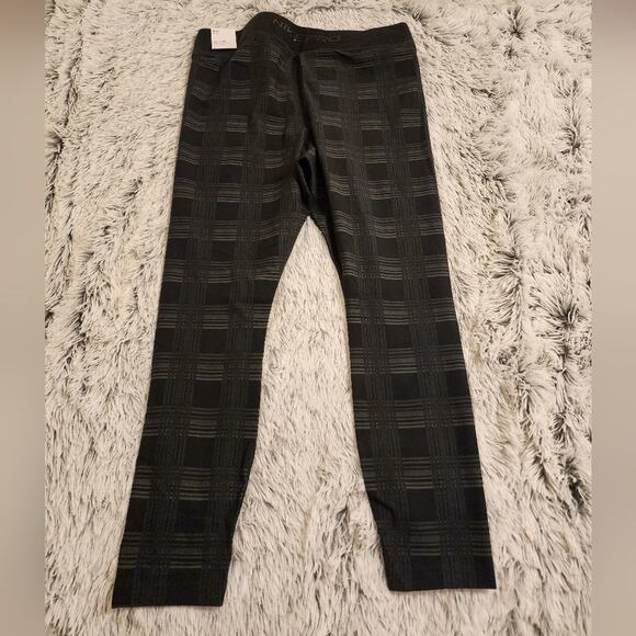 Nike Pro plaid super soft mid rise tight full length leggings plus size 2X new - Picture 2 of 15